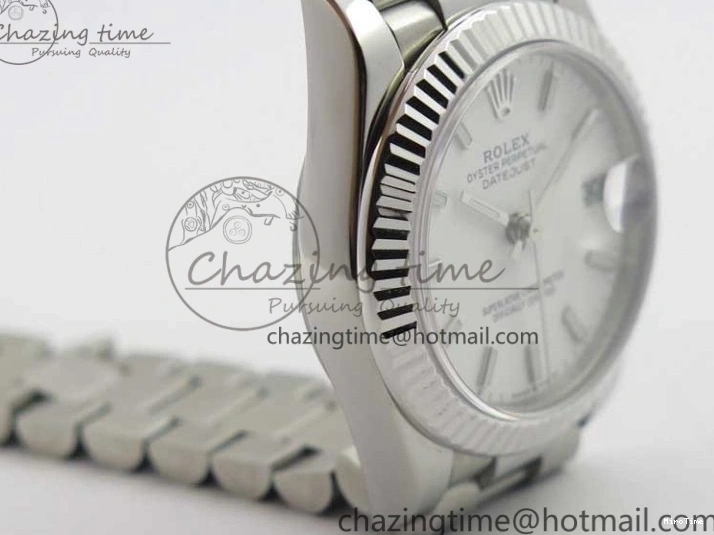 MiroTime 0322 Lightweight Datejust 31mm 278275 SS BP Maker Best Edition White Stick Markers Dial on SS President Bracelet 3100